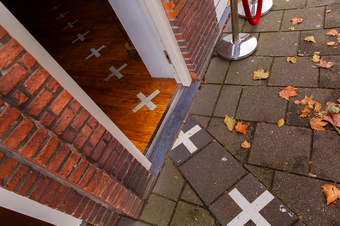 In parts of Baarle, the border slices directly through properties. 